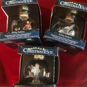 Christmas Ornament Trio